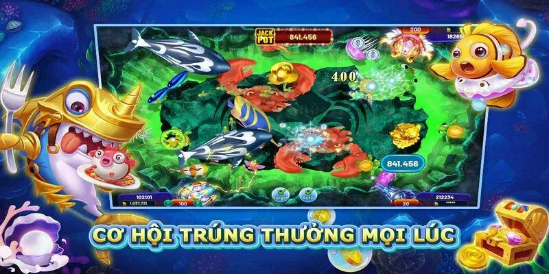 Bắn cá 3D với nhiều loại hình